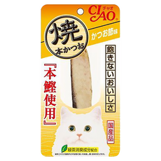 INABA CIAO 啾嚕 本鰹燒魚柳條, 柴魚片風味, 25g, 1包