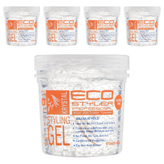 Eco Styler 水晶專業造型凝膠, 473ml, 5個