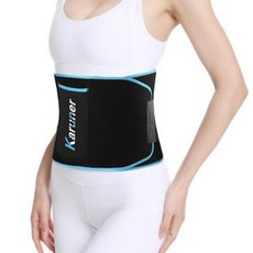 健身腰部保護帶, 1個, 藍色