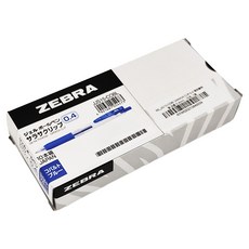ZEBRA 斑馬牌 SARASA CLIP 環保鋼珠筆 JJS15-COBL 0.4mm 10支, 鈷藍, 1盒