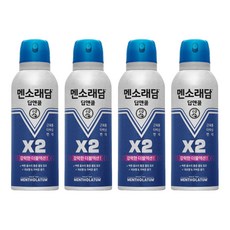멘소래담 딥앤쿨 에어로솔 스프레이파스 150ml, 1개입, 4개