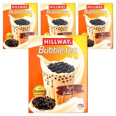 HILLWAY 皇家珍珠奶茶即溶茶粉 22g x 5包 + 珍珠 30g x 5包 套組, 4套