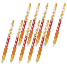PILOT 百樂 果汁中性筆 0.38mm, 杏橘色, 10個