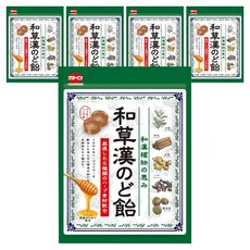 加藤製菓 草本潤喉糖, 5個, 51g