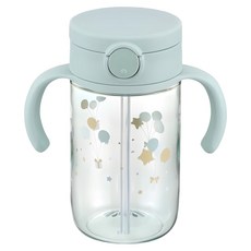 Richell 利其爾 Axstars 吸管水杯 320ml, 幻夢漂浮, 1個