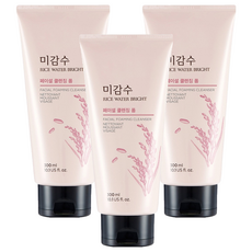 더페이스샵 미감수 브라이트 클렌징 폼, 300ml, 3개