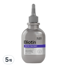 BLACK FORET 生物素水護髮素, 5個, 200ml