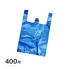 富國牌手提一般超市提袋 藍色 3號, 10L, 400個