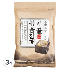 시골 볶음참깨, 1kg, 3개