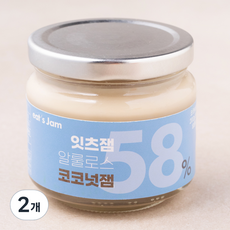 잇츠잼 알룰로스 코코넛잼, 2개, 200g