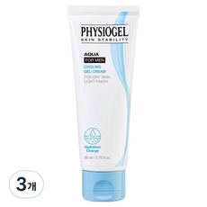 PHYSIOGEL 潔美淨 男士水感涼爽凝膠霜, 80ml, 3個