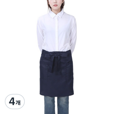 티팜 커들 랩 앞치마, 네이비, 4개