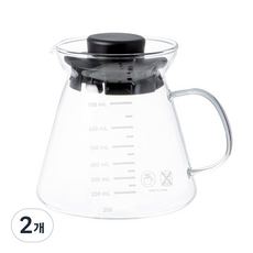 comet 咖啡分享壺 (含壺蓋), 700ml, 2個, 單品