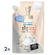 LION 獅王 趣淨 柔軟泡沫沐浴乳 補充包 保濕護理, 650g, 2個