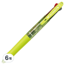 PILOT 百樂 Acroball 3色原子筆 0.7mm, 透明柔和綠, 6個
