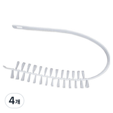 modernmore 滾筒洗衣機 直立式洗衣機 縫隙 洗衣機 清潔刷, 4個, 白色