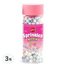 브레드가든 스프링클 드라제 펄스 블루, 45g, 3개