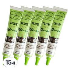 쿠킹스토리 그린 메론향 데코펜 초콜릿, 20g, 15개