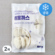 랜시 중국산 해물까스 (냉동), 1kg, 2개