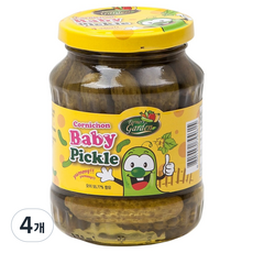 FARMER'SGARDEN 迷你醃黃瓜, 340g, 4個