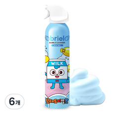 디보트브리엘 블루 윌크 버블클렌저 풍선껌향, 200ml, 6개