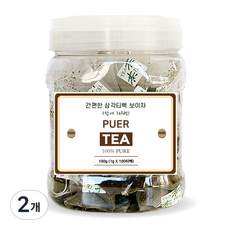 좋은아침 보이차 삼각티백, 1g, 2개, 100개입