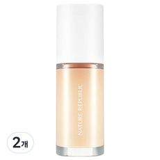 네이처리퍼블릭 프로방스 에어 스킨 핏 원데이 래스팅 파운데이션 30ml, 2개, P21 로지 바닐라