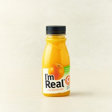 아임리얼 순수착즙 오렌지 주스, 190ml, 1개