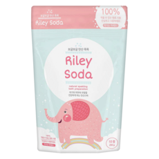 Riley Soda 兒童高保濕碳酸入浴錠 10錠1包, 200g, 1包
