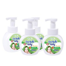 Eco Soda 洗手慕斯, 葡萄柚香味, 4瓶, 300ml