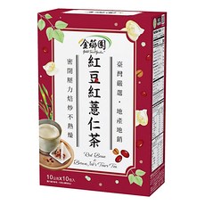 金薌園 紅豆紅薏仁茶 Set 精選本地優質穀物 無咖啡因, 10g, 10包, 1盒