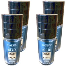 GATSBy 止汗體香滾珠 純淨自在, 50ml, 4個