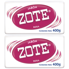 Cherry House ZOTE 粉紅色洗衣皂, 400g, 2個
