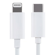 Home Planet Type-C-Lightning 快充線 1.5m Apple MFi 認證 iPhone/iPad/iPod 適用, 白色, 1條