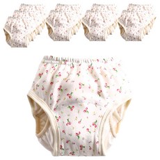 Chuckle 加厚6層學習褲, 小櫻桃, 120cm, 10件