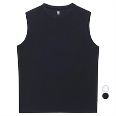 MIND BRIDGE Doogood SORONA無袖背心 MZTS31A3, 黑色