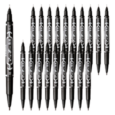 ZEBRA 斑馬牌 Mackie特細 MO-120-MC-BK, 1色, 20個