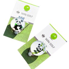 디와이엔텍 팬더 볼마커 2종 + 자석클립 2p, WHITE, 1세트