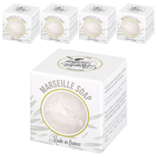 데오필버톤 당나귀밀크 마르세유 비누, 100g, 5개