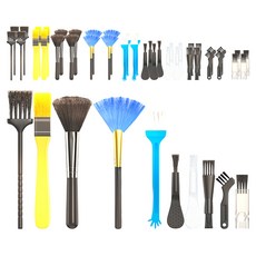 Veramang 電腦清潔刷 10 件套, 5組, 混色