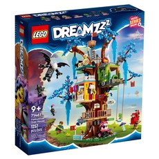 LEGO 71461 奇異樹屋, 咖啡色 + 藍色 + 黑色, 1盒