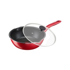 Tefal 特福 美食家系列 多用型不沾深平底鍋 + 玻璃蓋, 1組, 24cm
