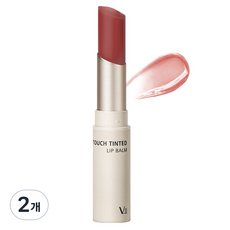 VILLAGE 11 FACTORY Plum Pang 豐盈潤色護唇膏, 2個, 2號 裸米色, 4g