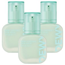 THE FACE SHOP 菲詩小舖 Dewy Lasting防曬飾底乳 35ml, 3瓶, 03 Minty