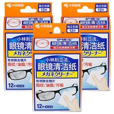 MAME 眼鏡清潔劑 12p, 混色, 3個