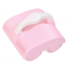 Kimree 雙輪黏性滾筒清潔器 除塵滾輪 粉紅色, 1個