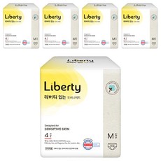 Liberty 純棉包覆夜用褲型衛生棉 L(95~105碼) 4片 5包