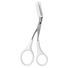 KAI 貝印 3D眉毛剪附梳 KQ-3030, 透明色, 1個