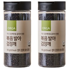 ORGA 韓國產發芽焙炒黑芝麻, 2個