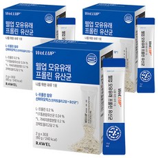 로엘 웰업 모유 유래 프롤린 유산균 스틱, 60g, 3개
